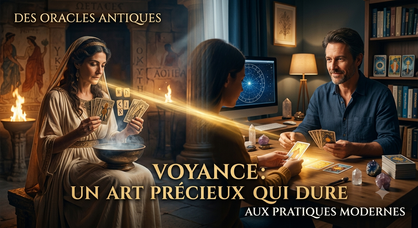 Thumbnail : Le rôle des voyants au XXIᵉ siècle : héritiers des oracles, artisans du sens